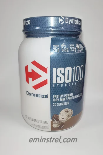 근육 피로 회복과 유당 불내증 없는 다이마타이즈 ISO100 가수분해 단백질 파우더
